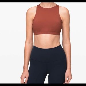 high neck lululemon bra